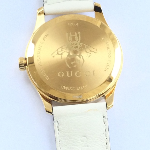Gucci Timeless Embroidered Le Marche Bee Watch - Picture 3 of 6